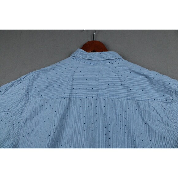Alexander Julian Colours Shirt Mens 2XL XXL Striped Dot  Button Up Button Collar - Picture 13 of 14